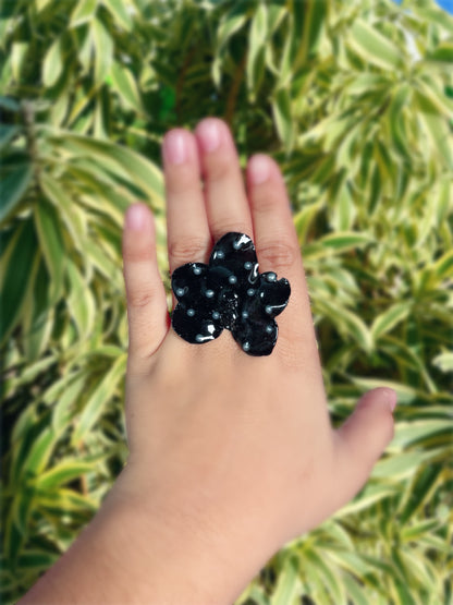 Black Orchid ring