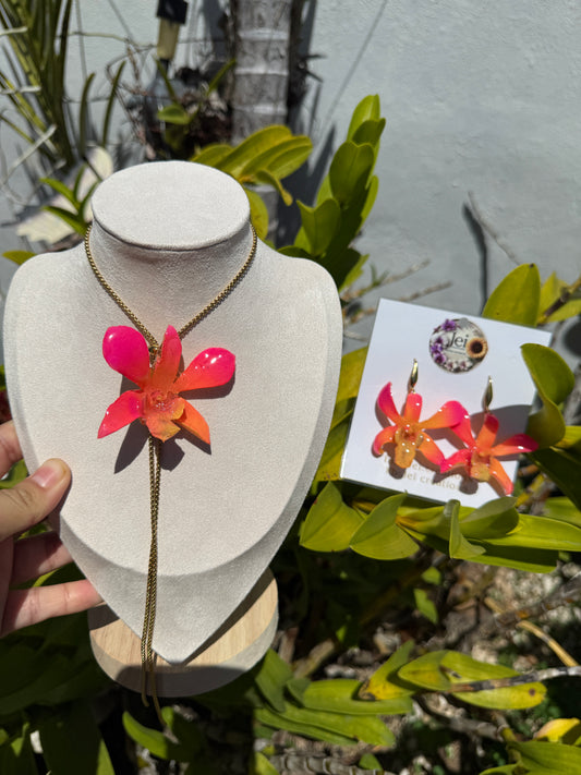 Pinky Orchid Set