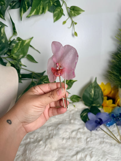 Blush Orchid Hair Fork