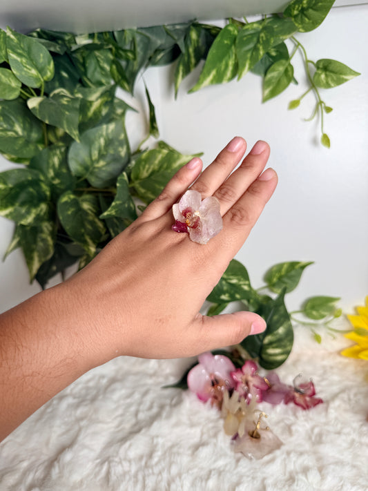 Cherry Blossom Orchid Ring