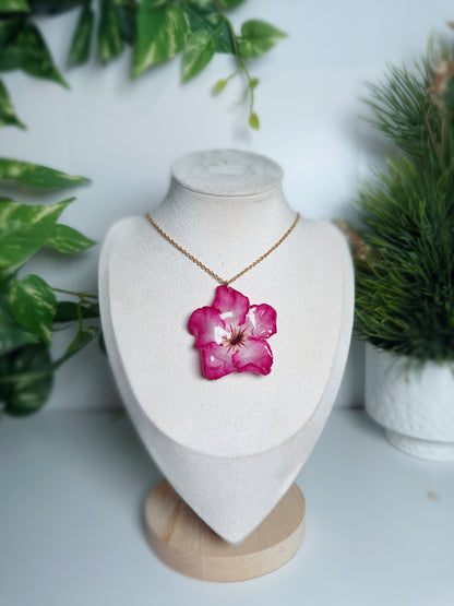 Desert rose necklace