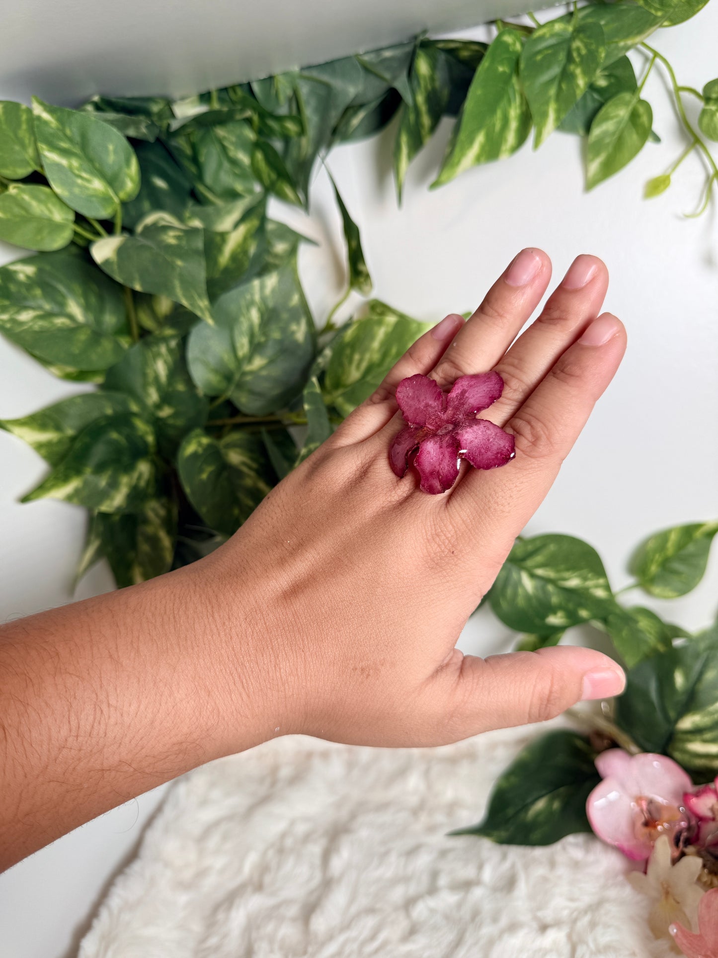 Berry Desert Rose Ring
