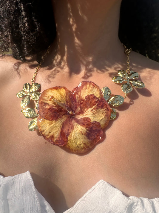 (exotic)Amapola necklace