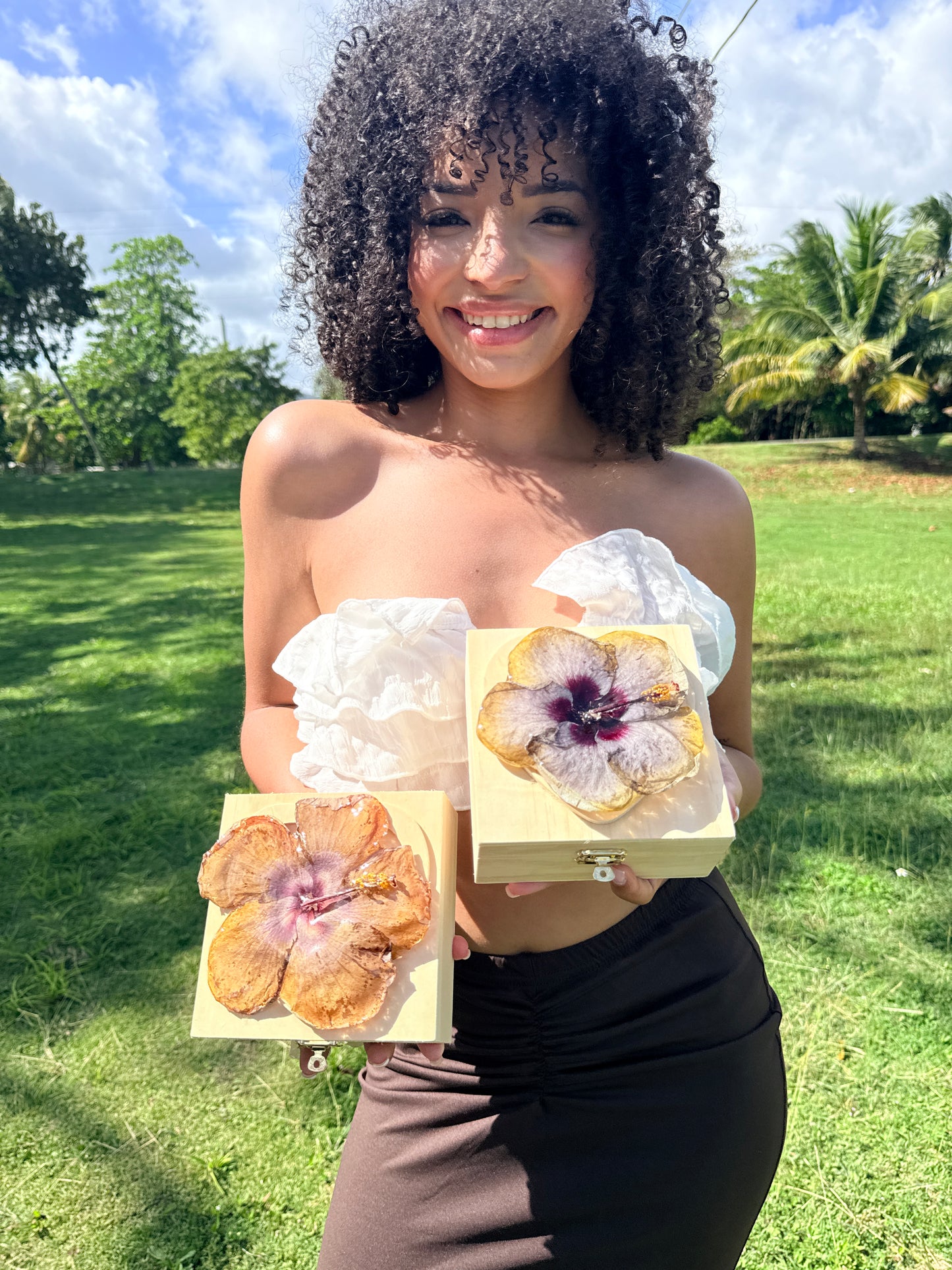 Sunset Bloom Keepsake Box