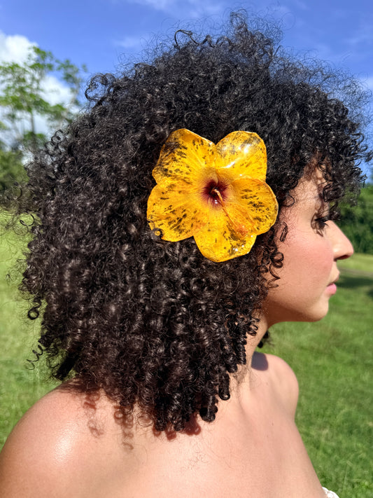 Eternal Bloom — Exotic Poppy Convertible Necklace & Hair Pin No .03