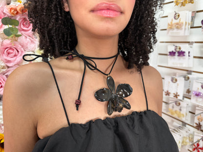 Mini Cattleya Orchid Choker