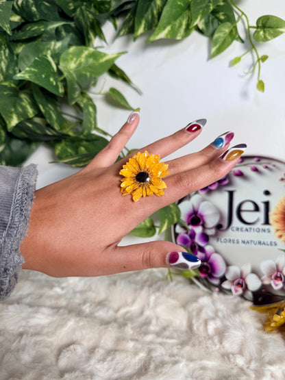 Sunflower Solstice Ring