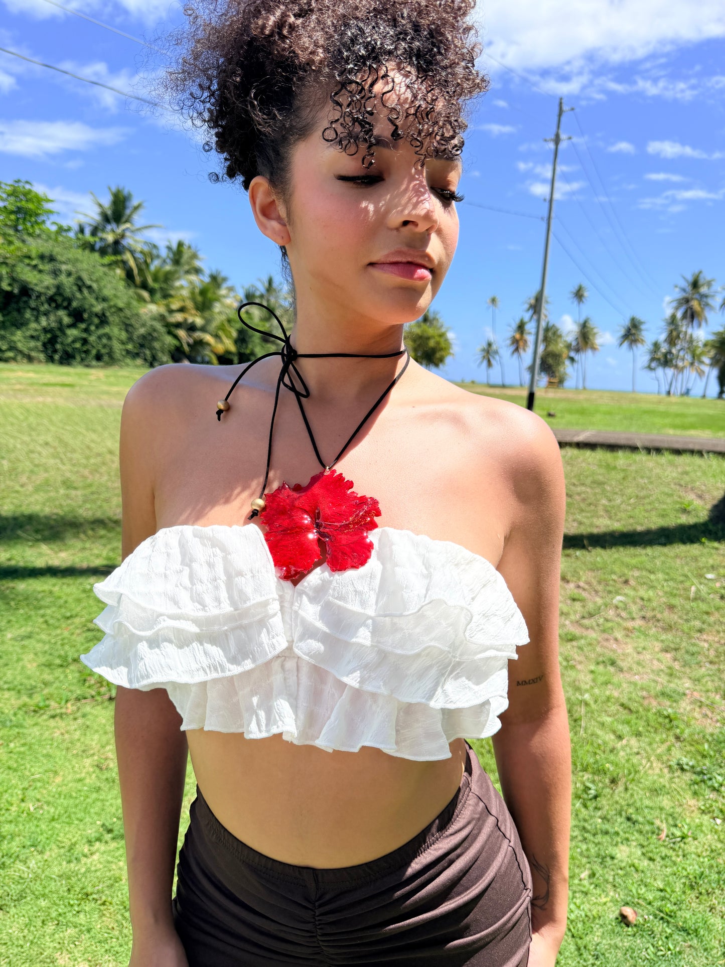 Choker amapola ( pre- venta12-junio