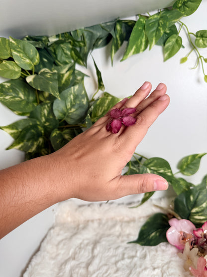 Berry Desert Rose Ring