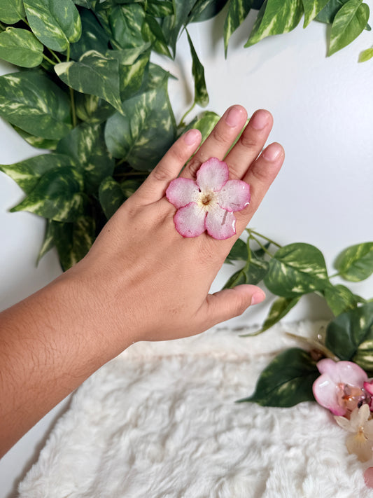 Pink Desert Rose Ring