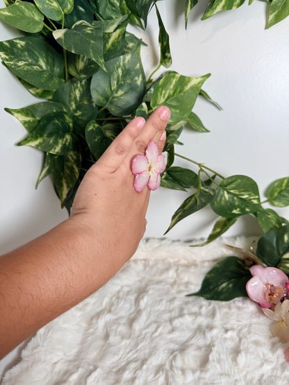Pink Desert Rose Ring