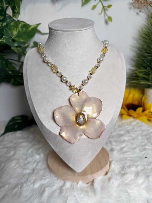 Exotic Desert Rose Necklace