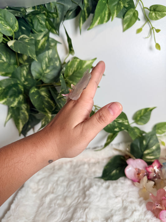 Blush Orchid Bloom Ring