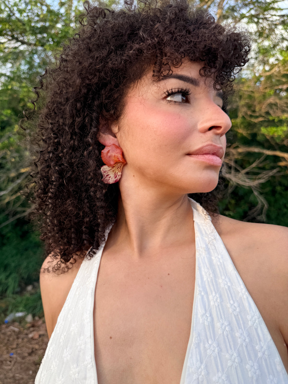 Flamboyán stud earrings 2.0