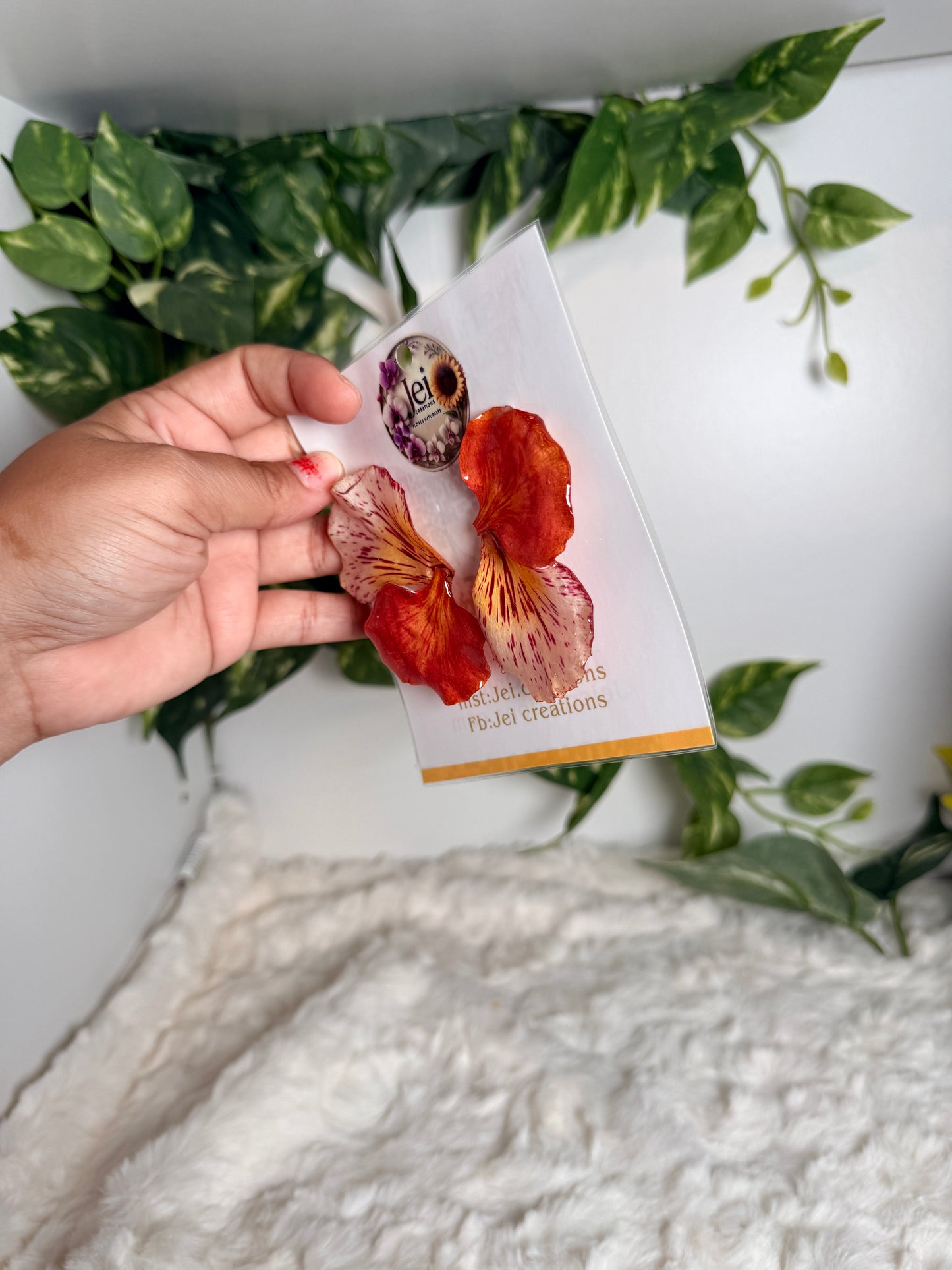 Flamboyán stud earrings 2.0