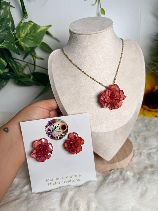 Crimson Carnation Set