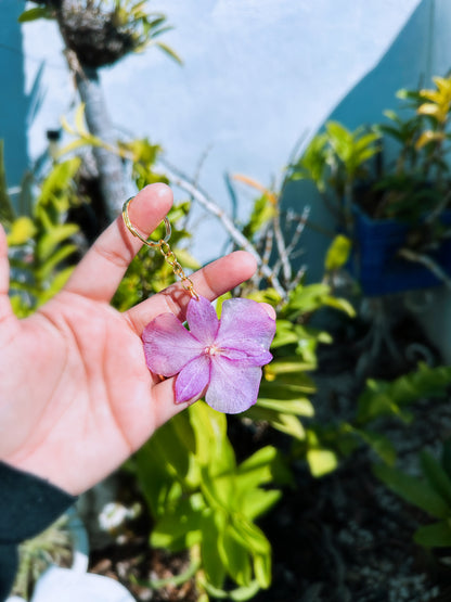 Orchid Keychain