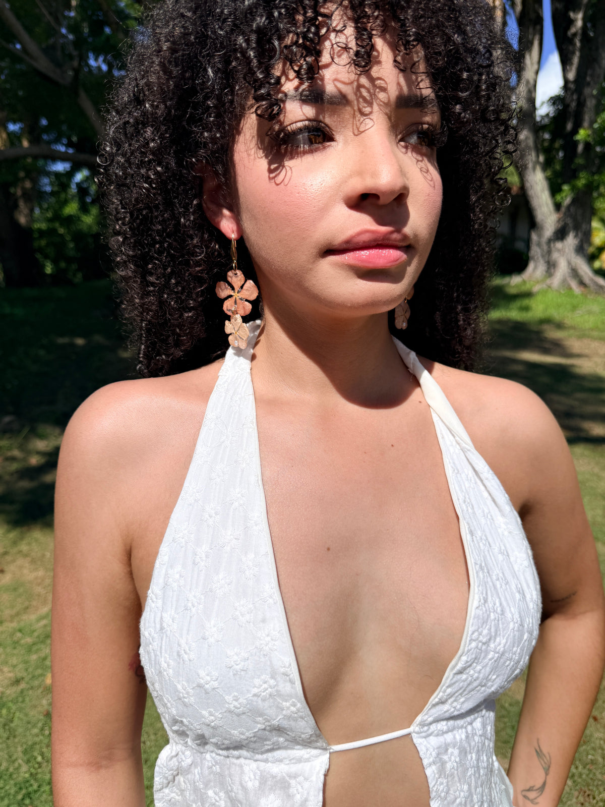 Blush Coastal Cascade Earrings