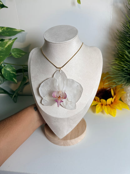 Phalaenopsis Orchid necklace