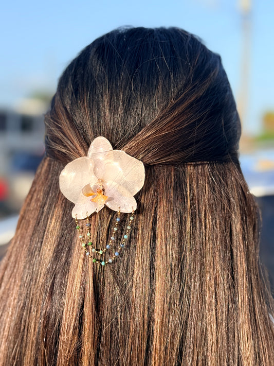 Aurora Orchid Hair Clip