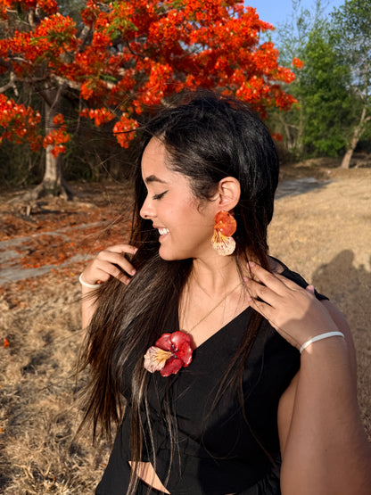 Flamboyán stud earrings 2.0
