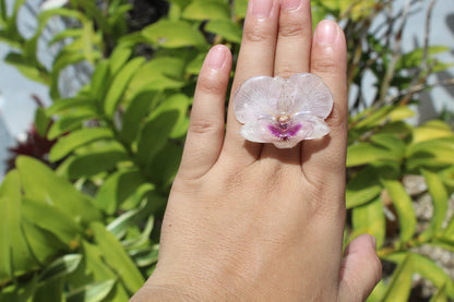Dendrobium Orchid ring