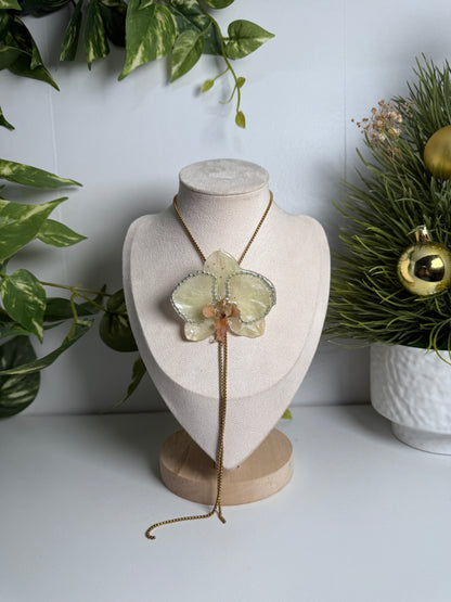 Phalaenopsis Orchid necklace