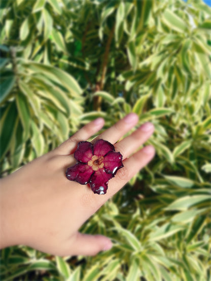 Desert rose ring
