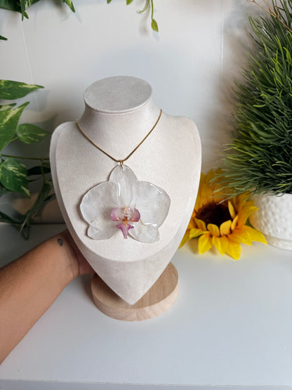Phalaenopsis Orchid necklace