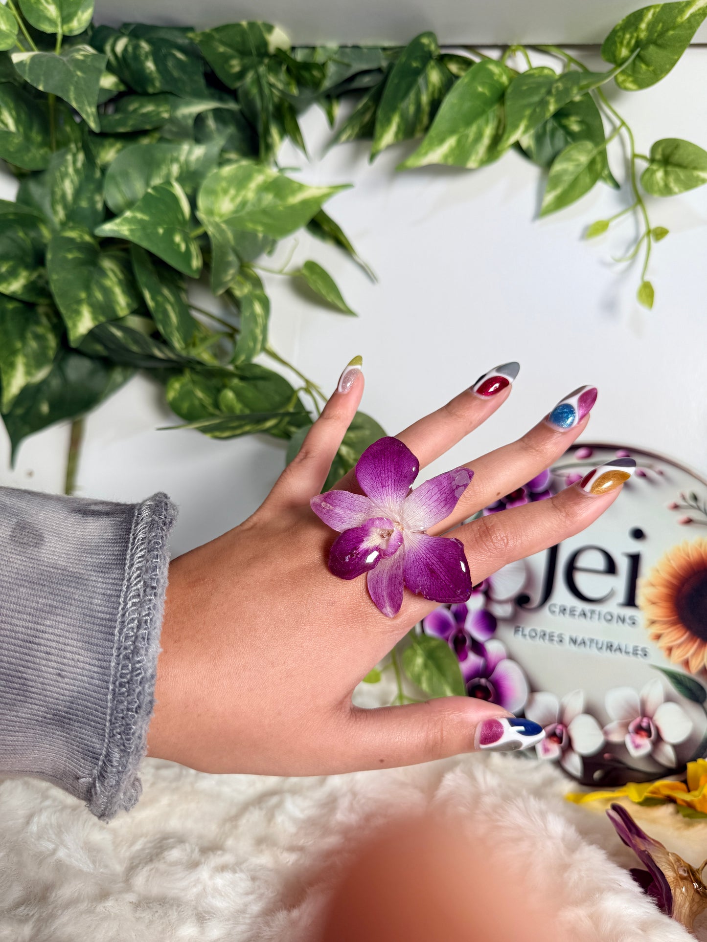 Orchid Reverie Ring