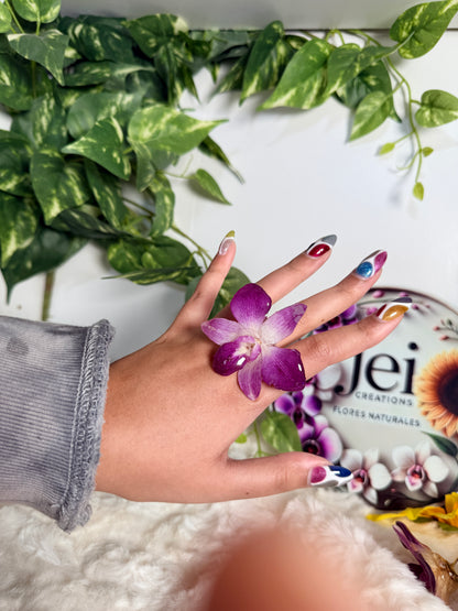 Orchid Reverie Ring