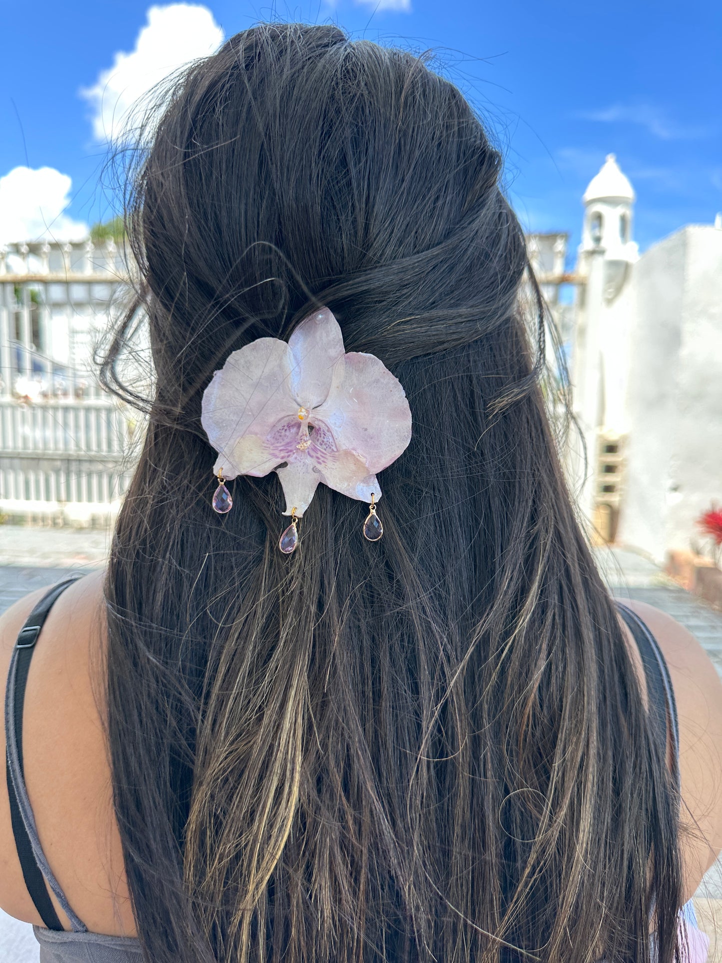 Phalaenopsis Orchid Hair clip