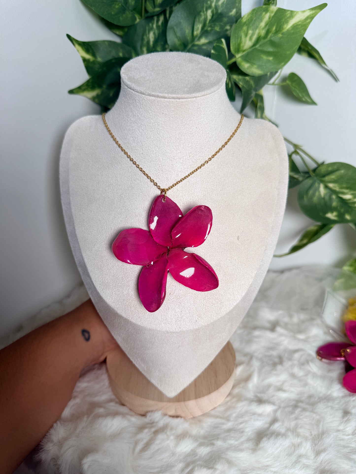 Plumeria Necklace