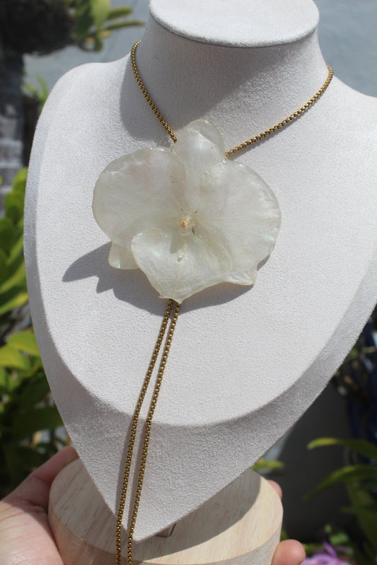 Phalaenopsis Orchid necklace