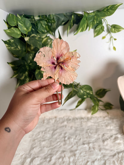Blush Petals Hair Fork