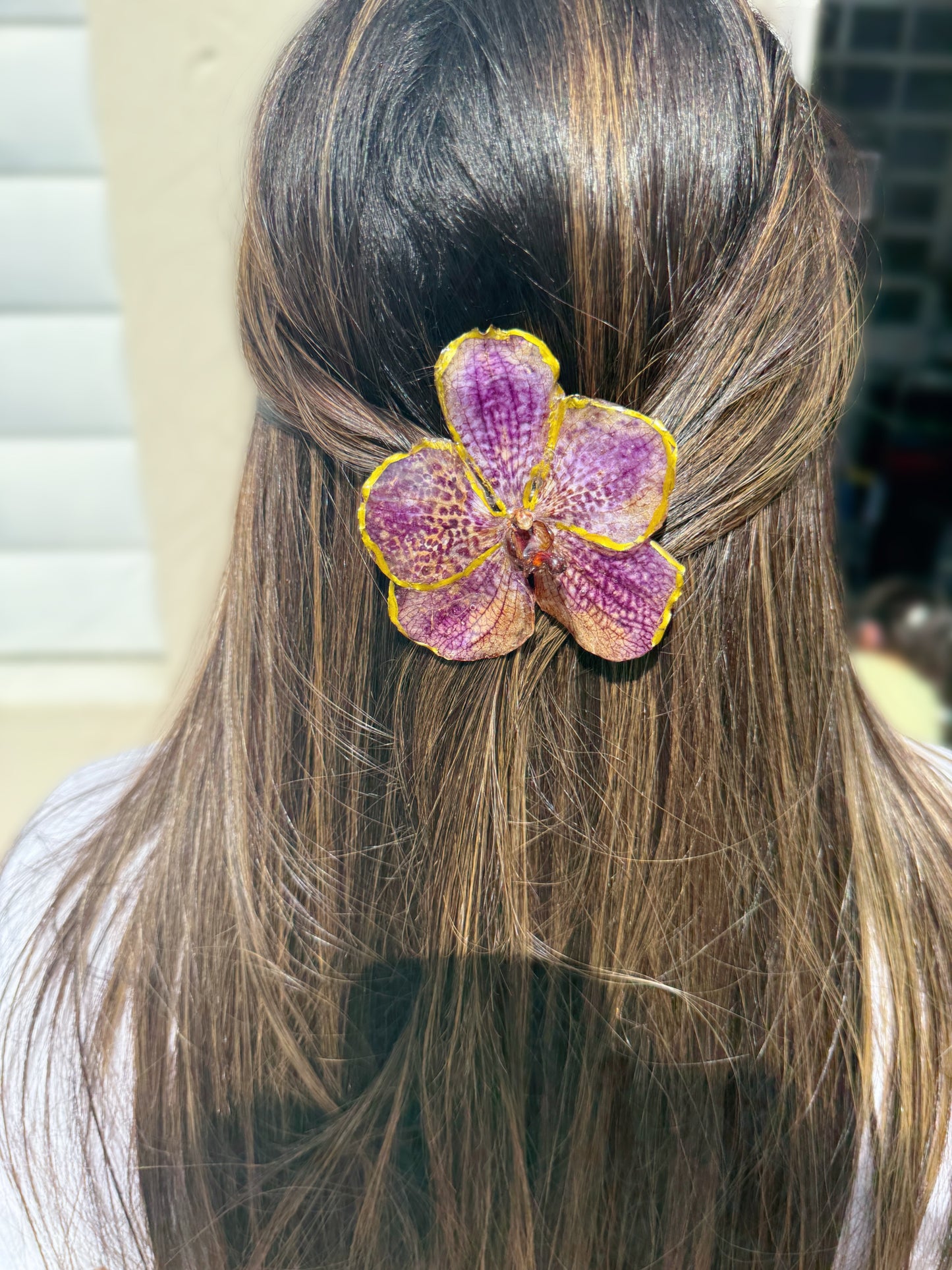 Vanda Orchid Hair clip