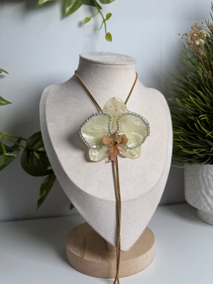 Phalaenopsis Orchid necklace