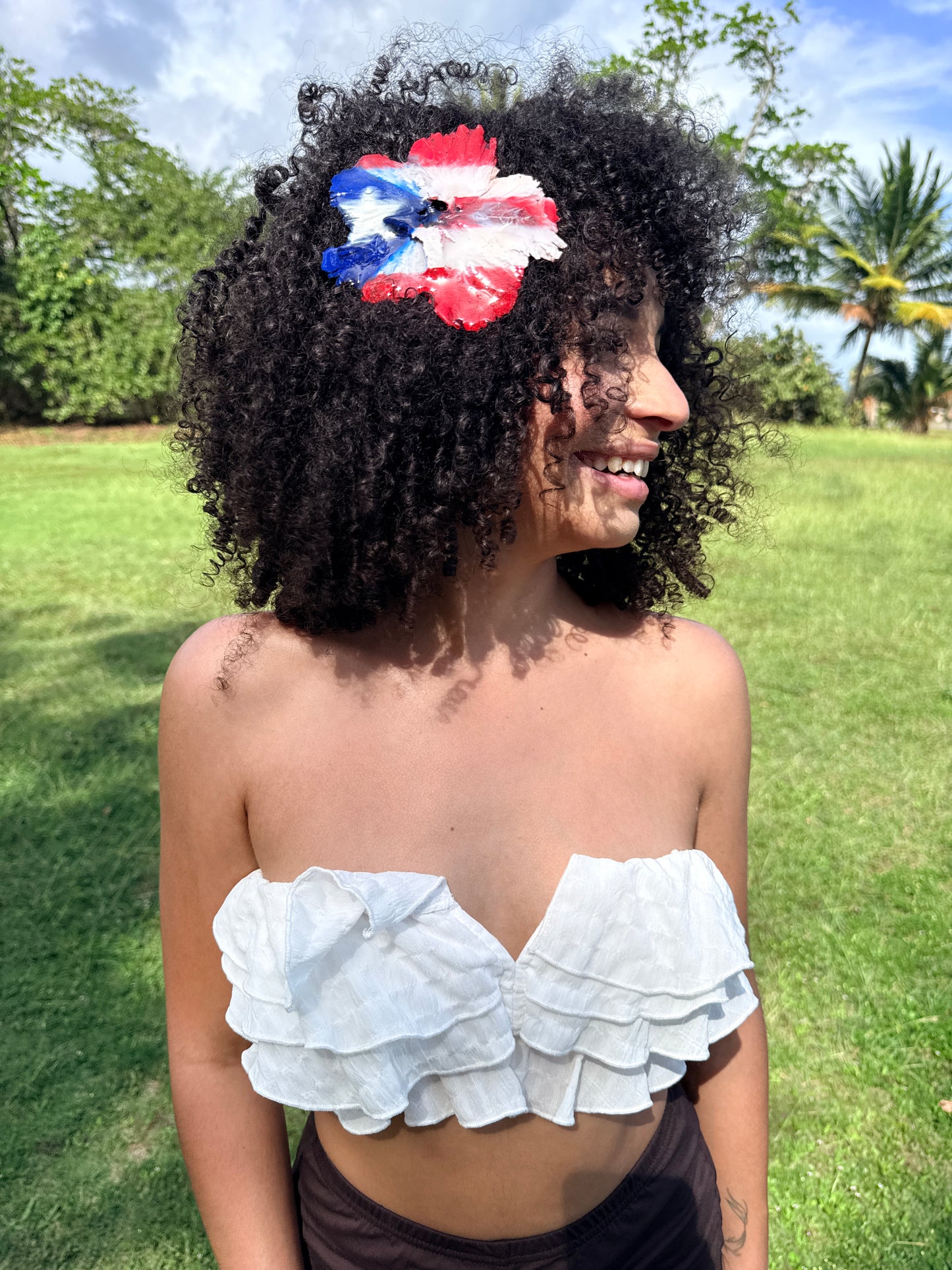 Amapola PR hair clip