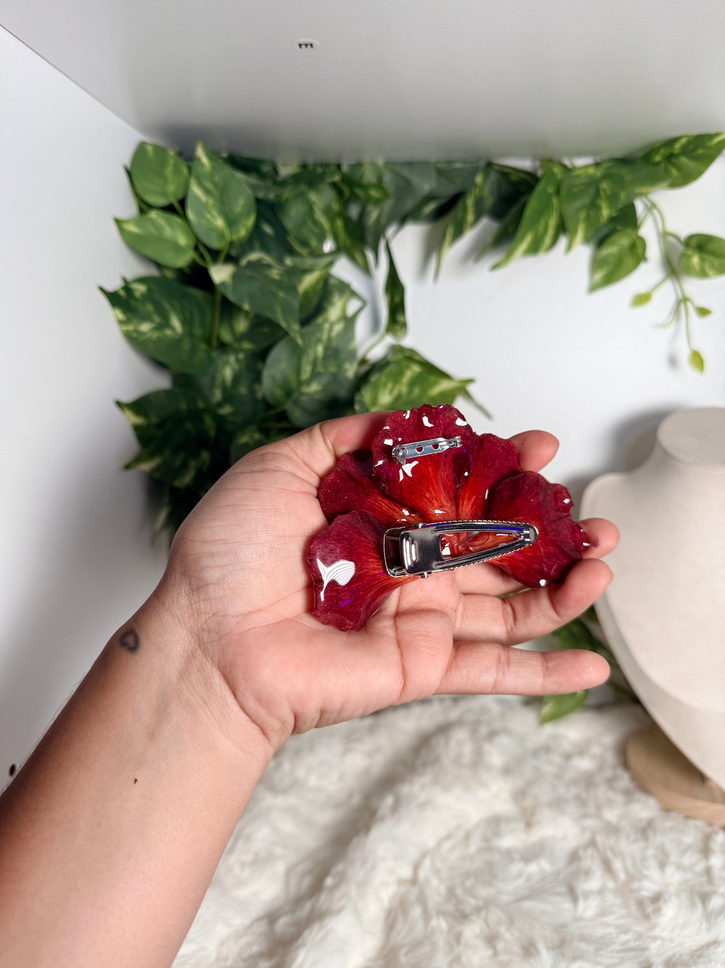 Flamboyant Flame 2-in-1 Hair Clip & Brooch