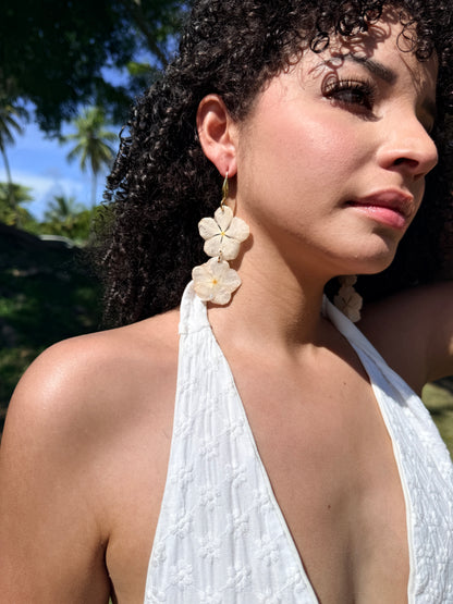 Ivory Coastal Duo Earrings