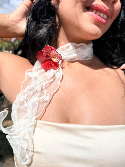 Flamboyán Lace Scarf