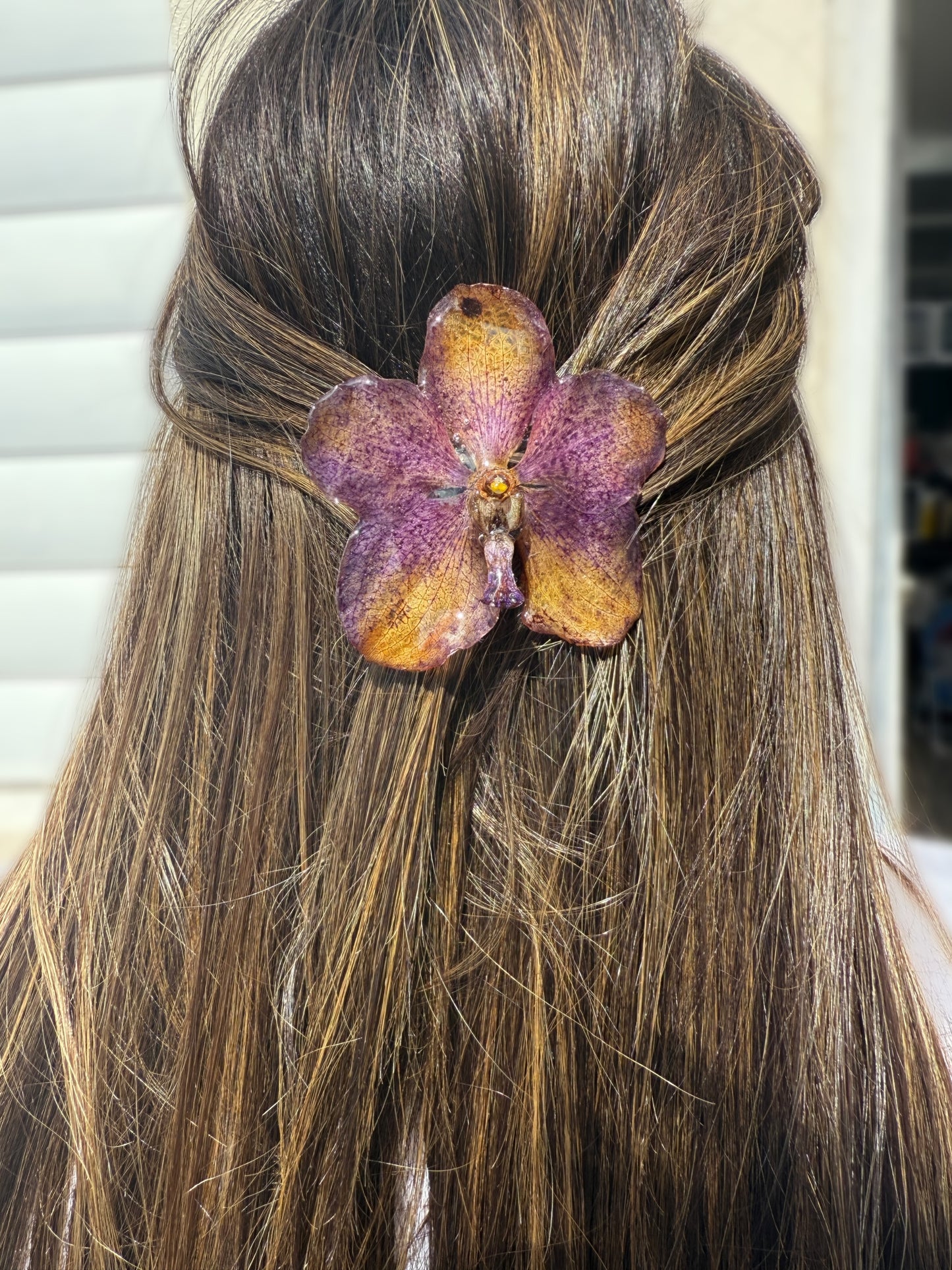 Vanda Orchid Hair clip