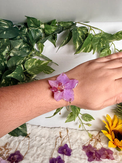 Orchid bracelet