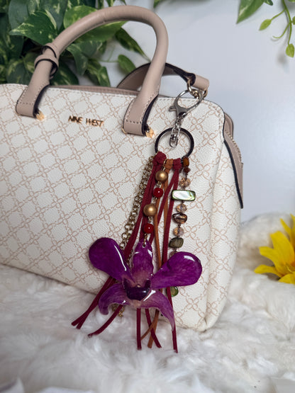 Dendrobium Boho Bag Charm