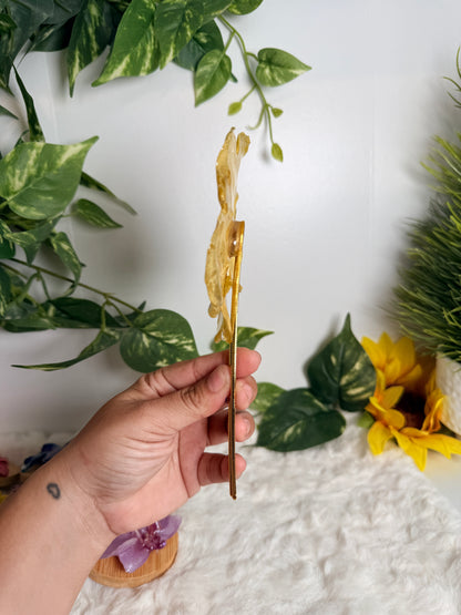 Golden Solstice Hair Fork