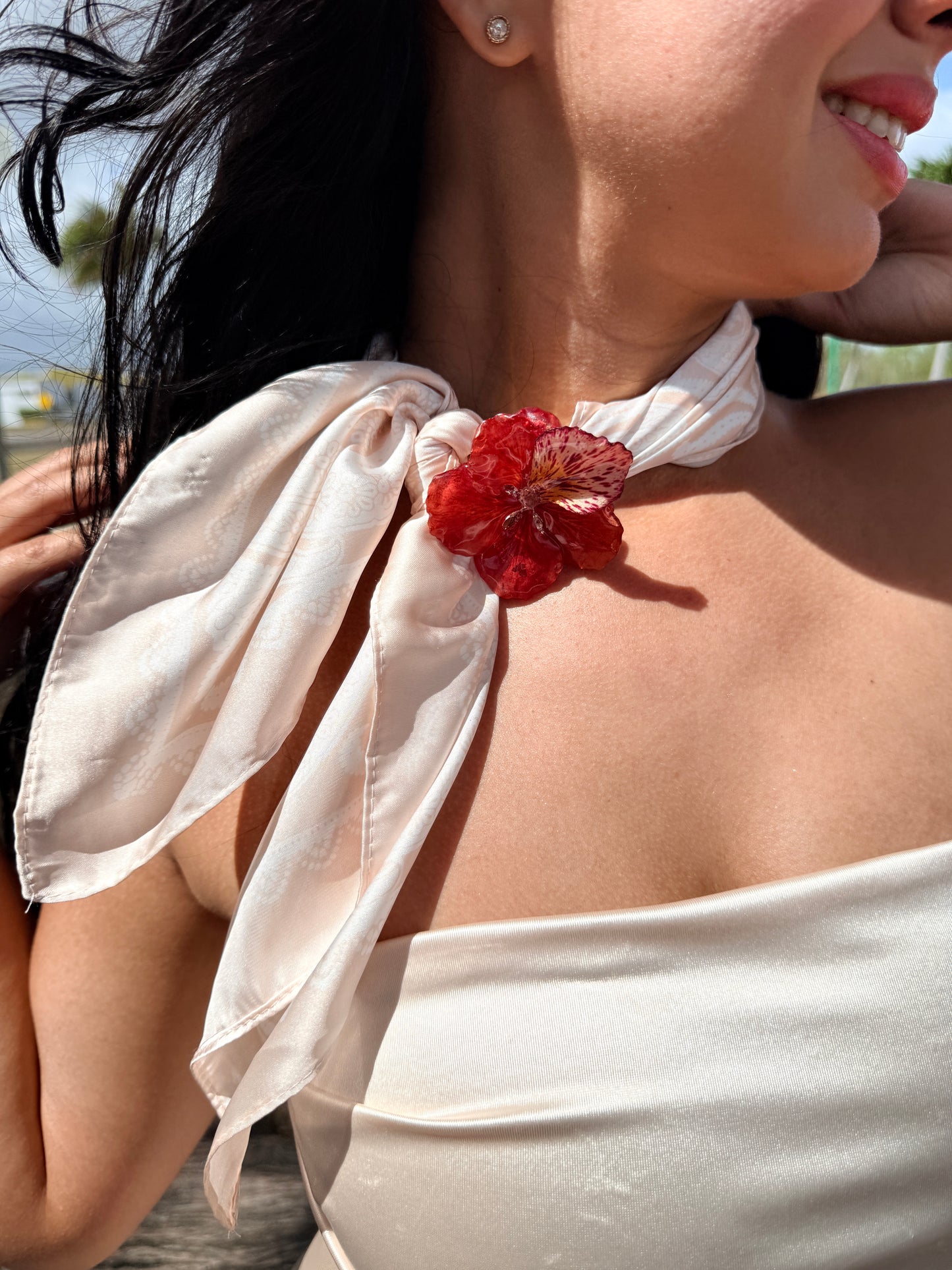 Flamboyán Scarf Bloom