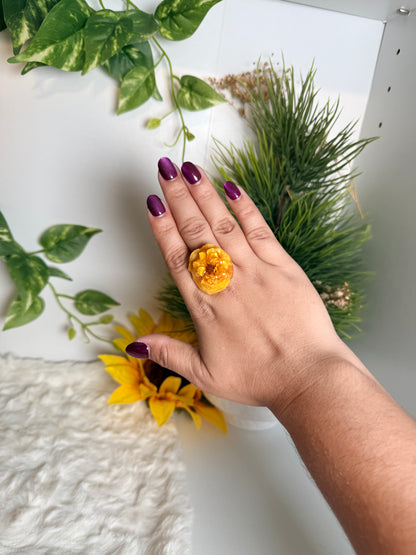 Yellow Rose ring