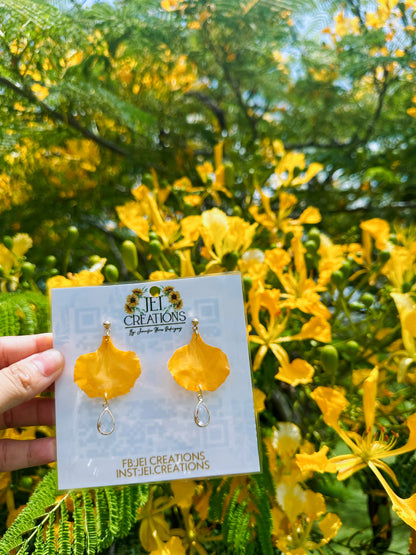 Flamboyán earings(yellow)