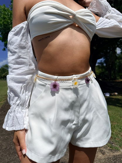 Wildflower Charm Waist Chain