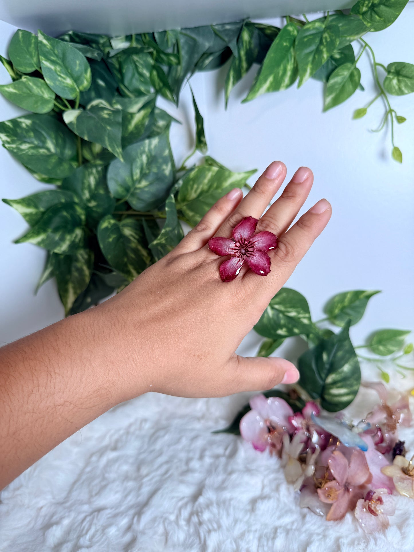 Berry Desert Rose Ring